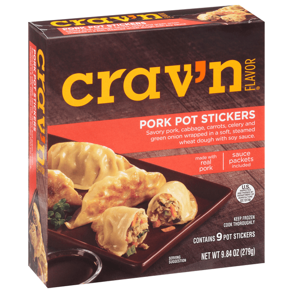 Crav'N Flavor Pork Pot Stickers