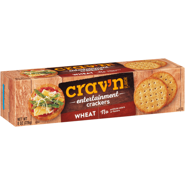 Crav'N Flavor Wheat Entertainment Crackers