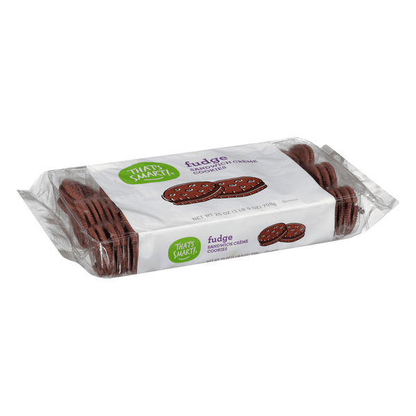 That'S Smart! Fudge Sandwich Creme Cookies