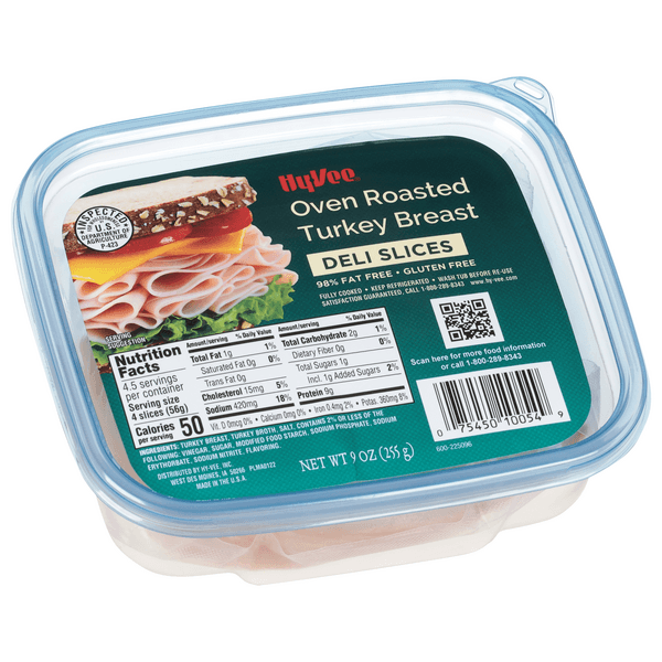 Hy-Vee Deli Sliced Turkey Breast