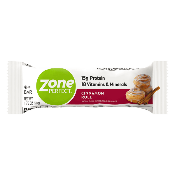 Zoneperfect Cinnamon Roll Nutrition Bar