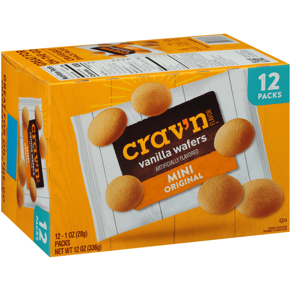Crav'N Flavor Original Vanilla Mini Wafers