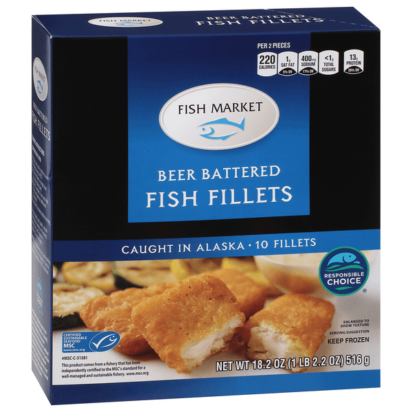 Hy-Vee Beer Battered Fish Fillets