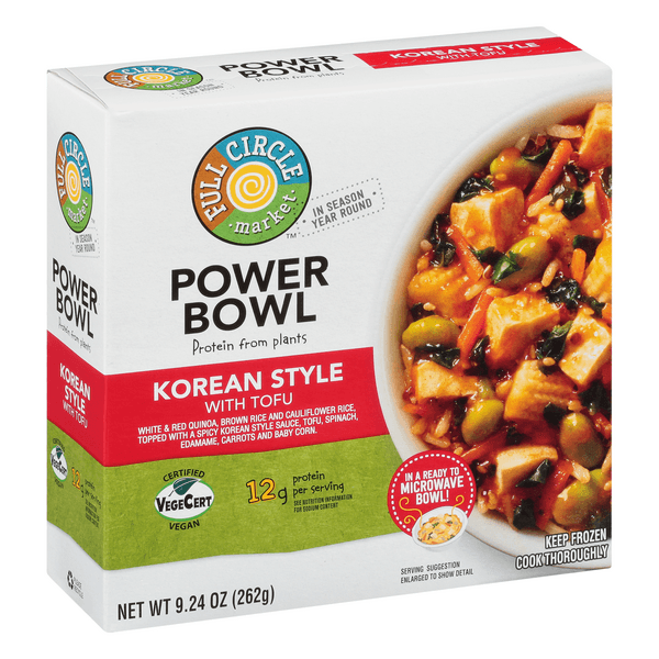 Full Circle Market Power Bowl Korean Style With Tofu