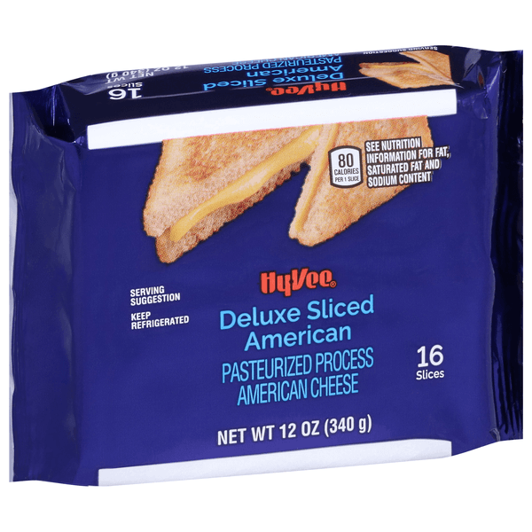 Hy-Vee Deluxe Sliced American Cheese