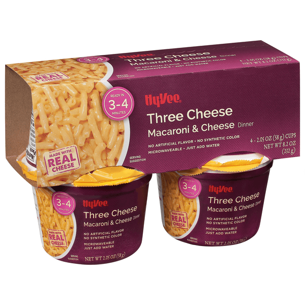 Hy-Vee Three Cheese Macaroni & Cheese Dinner