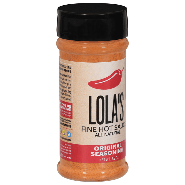 Lola'S Fine Hot Sauce, Original Seasoning, All Natural