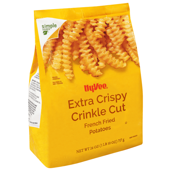Hy-Vee Extra Crispy Crinkle Cut French Fried Potatoes