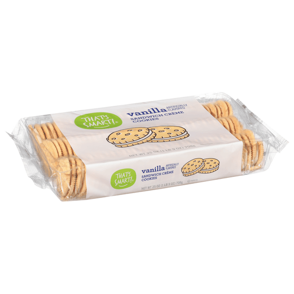That'S Smart! Sandwich Creme Cookies, Vanilla