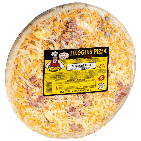 Heggies Breakfast Pizza