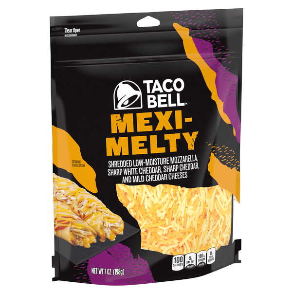 Taco Bell Mexi-Melty Shredded Cheese