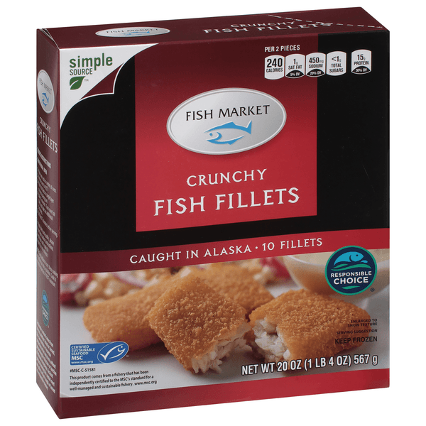 Hy-Vee Crunchy Fish Fillets