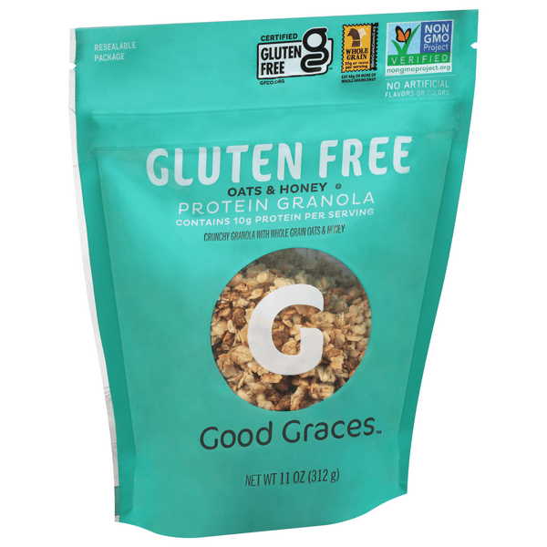 Good Graces Gluten Free Oats & Honey Protein Granola