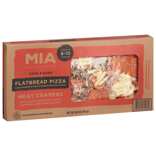 Hy-Vee Take & Bake Meat Cravers Flatbread Pizza