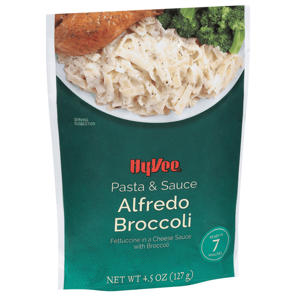 Hy-Vee Alfredo Broccoli Pasta & Sauce