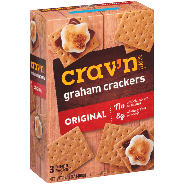 Crav'N Flavor Graham Crackers Original