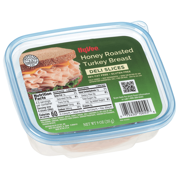 Hy-Vee Deli Slices Honey Roasted Turkey Breast
