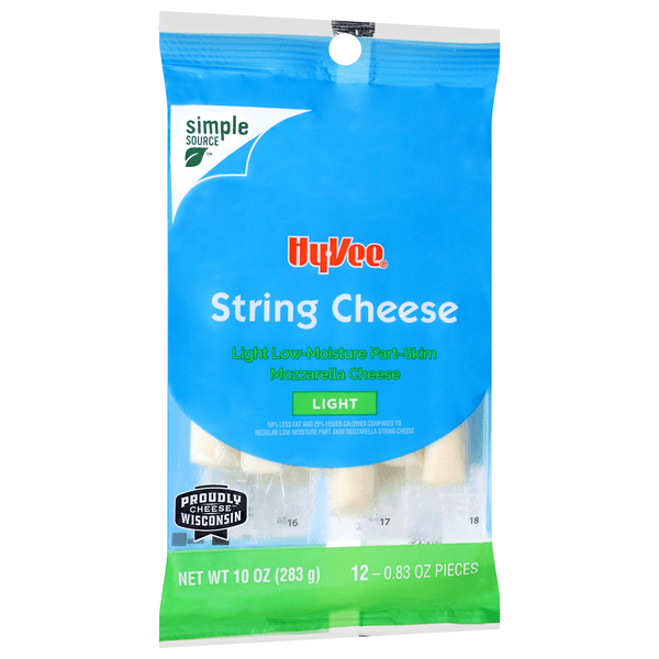 Hy-Vee Light String Cheese Mozzarella