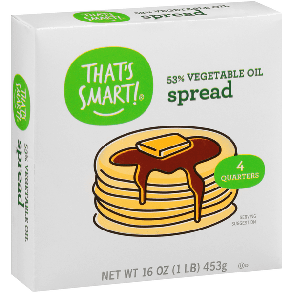 That'S Smart! 53% Vegetable Oil Spread 4 Quarters