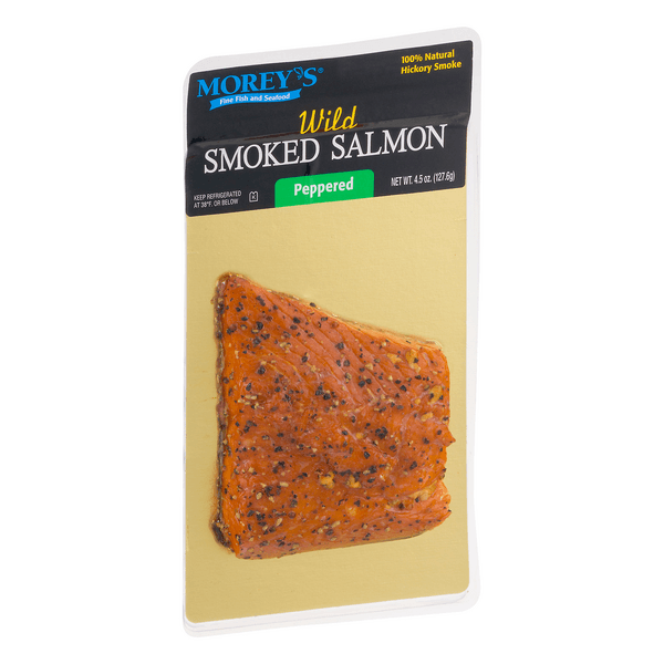 Morey'S Wild Smoked Salmon Peppered
