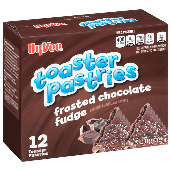 Hy-Vee Frosted Chocolate Fudge Toasted Pastries