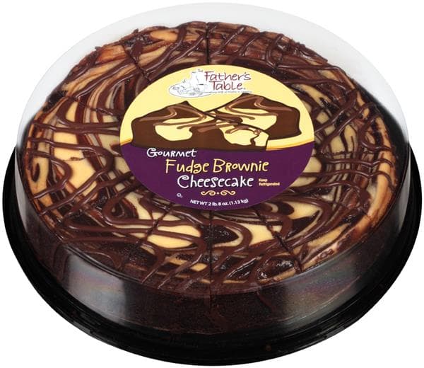 The Father'S Table Fudge Brownie Cheesecake