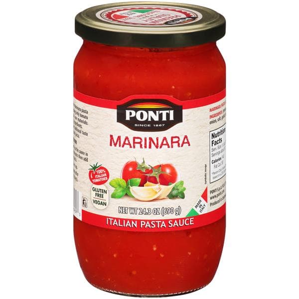 Ponti Marinara Italian Pasta Sauce