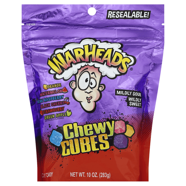 Warheads Chewy Cubes Candy