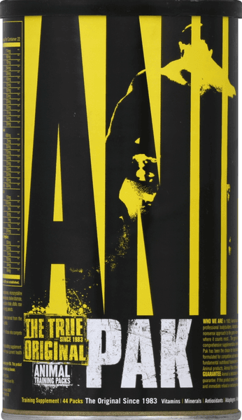 Animal Pak, Training