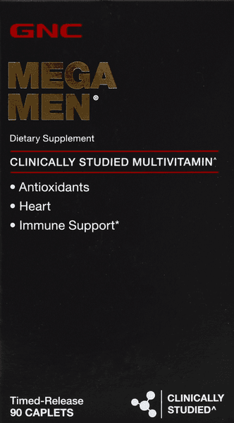 Gnc Mens Mega Men Multivitamin