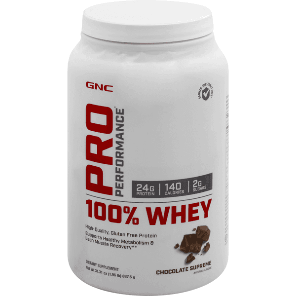 Gnc Pro Performance 100% Whey Chocolate