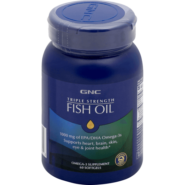 Gnc Fish Oils Triple Strength Fish Oil