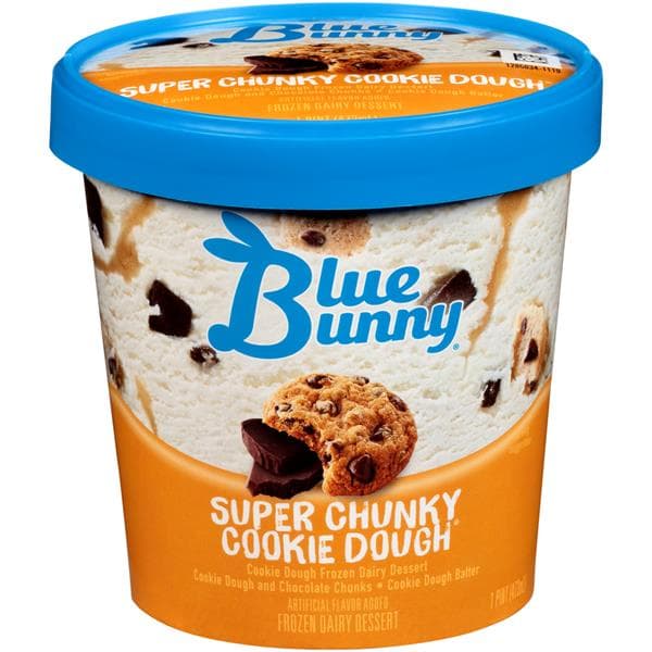 Blue Bunny Super Chunky Cookie Dough Ice Cream
