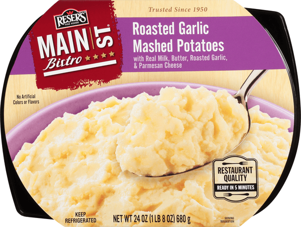 Resers Main St. Bistro Mashed Potatoes Garlic