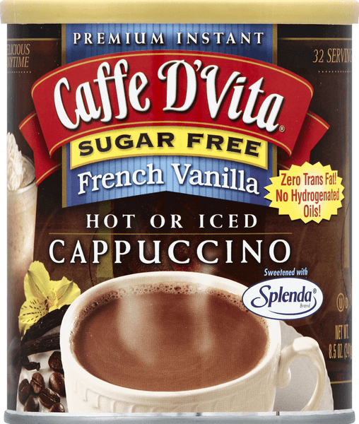 Caffe D'Vita Sugar Free French Vanilla Cappuccino