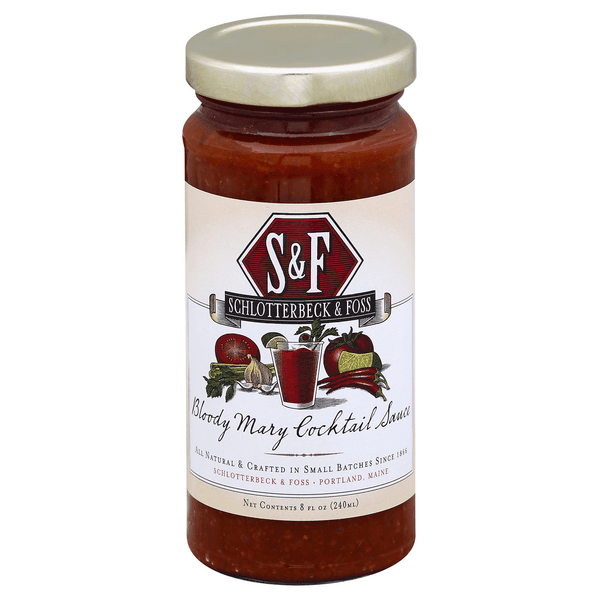 Schlotterbeck & Foss Bloody Mary Cocktail Seafood Sauce