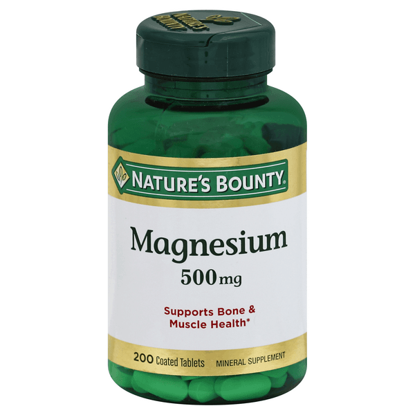 Nature'S Bounty Magnesium, Coated