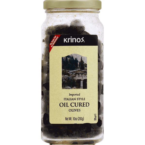 Krinos Italian Style Oil Cured Olives