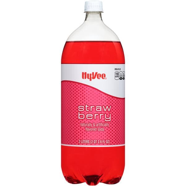 Hy-Vee Strawberry Soda