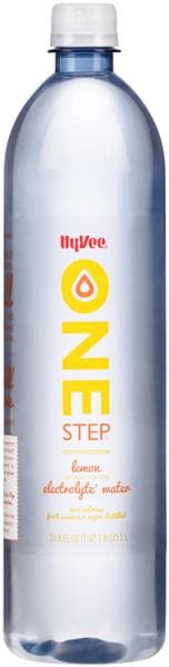 Hy-Vee One Step Lemon Spring Water