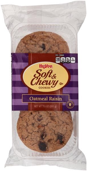 Hy-Vee Soft & Chewy Oatmeal Raisin Cookies