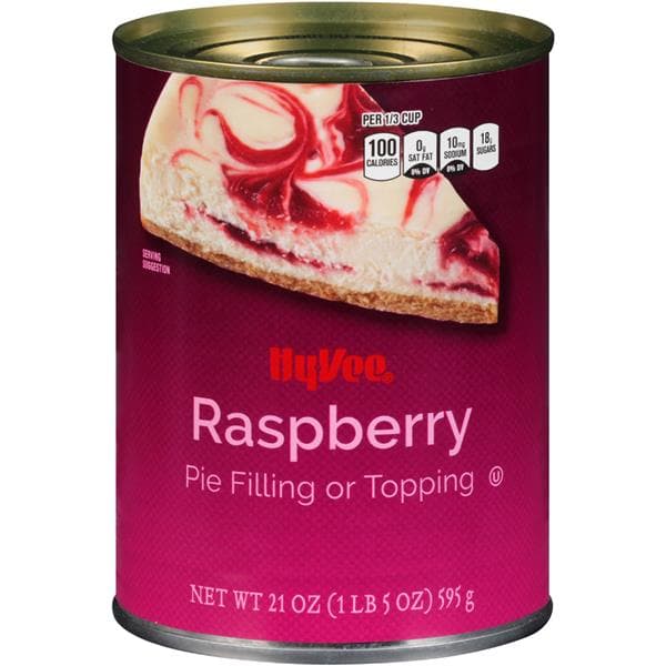 Hy-Vee Raspberry Pie Filling Or Topping