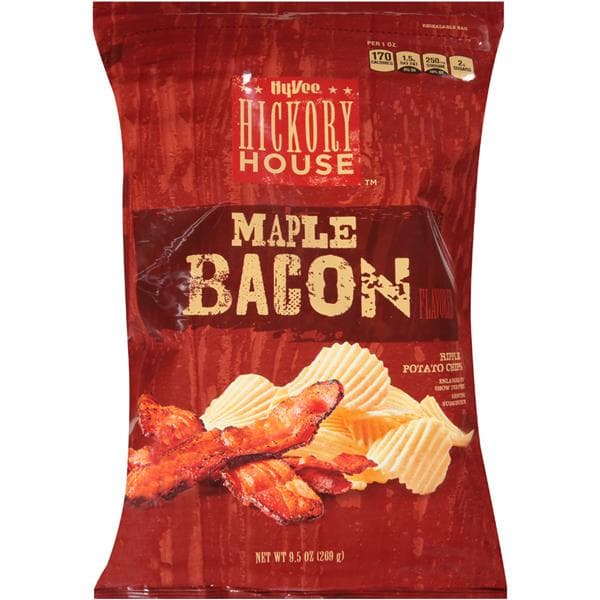Hy-Vee Hickory House Maple Bacon Chips
