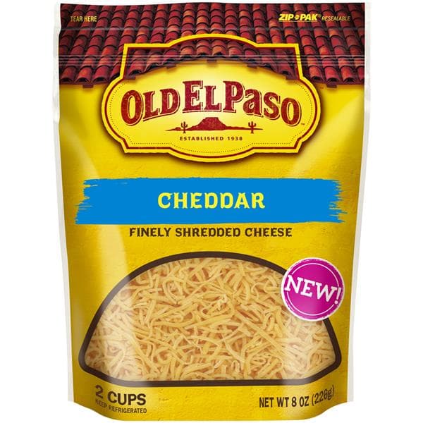 Old El Paso Cheddar Finely Shredded Cheese