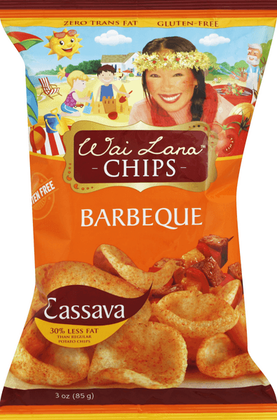 Wai Lana Chips Cassava Barbeque