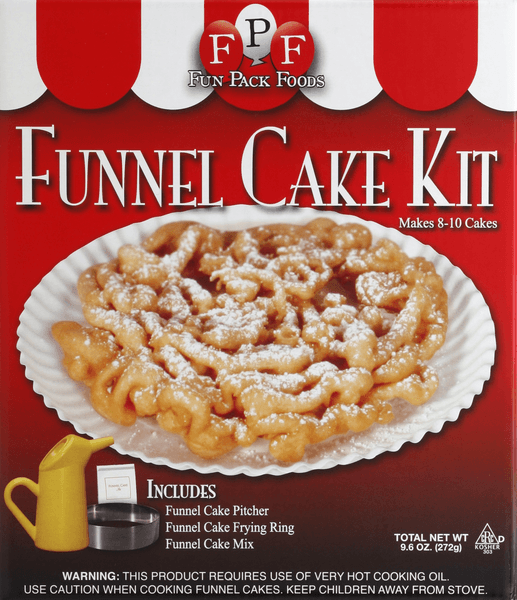 Fun Pack Foods Funnel Cake Kit