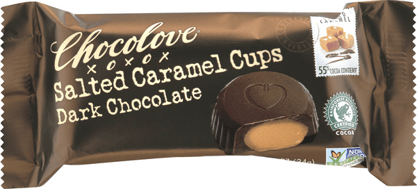 Chocolove Salted Caramel Cups Dark Chocolate