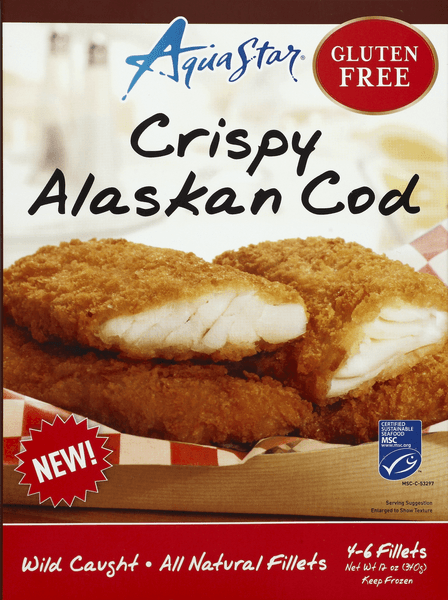 Aqua Star Cripsy Alaskan Cod Gluten Free