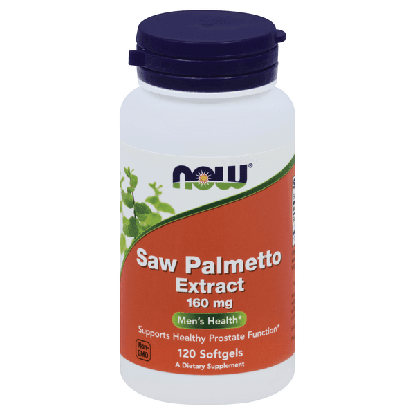 Now Saw Palmetto Extract, Softgels