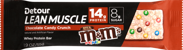 Detour Whey Protein Bar, Chocolate Candy Crunch